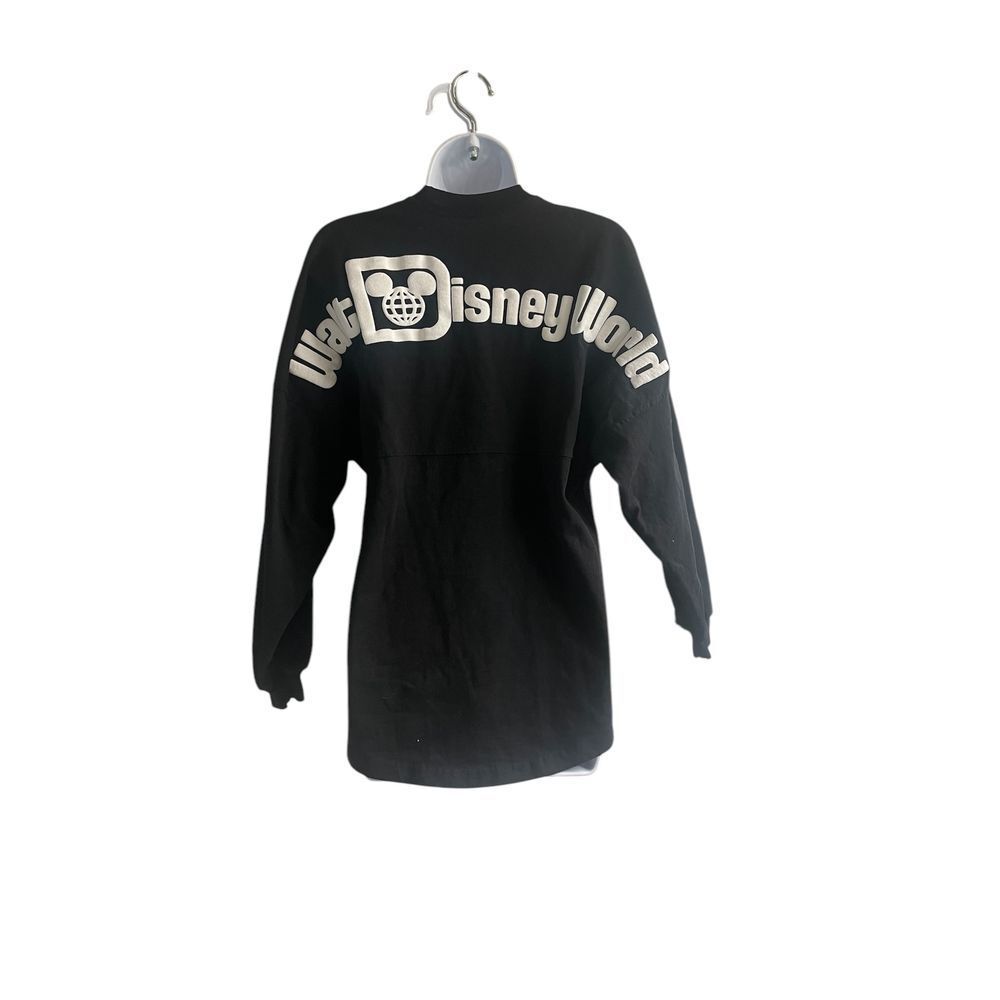 Walt Disney World Spirit Jersey Black Long Sleeve Est 1971 Theme Park‎ Merch
